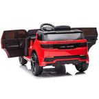 Chipolino masinuta electrica SUV Land Rover Discovery cu roti EVA 3-6 ani Red
