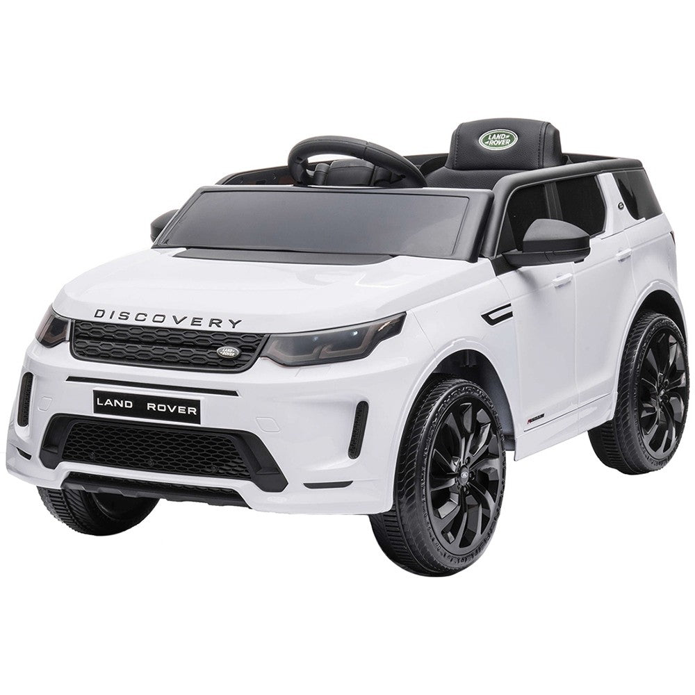 Chipolino masinuta electrica SUV Land Rover Discovery cu roti EVA 3-6 ani White