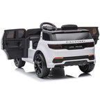Chipolino masinuta electrica SUV Land Rover Discovery cu roti EVA 3-6 ani White