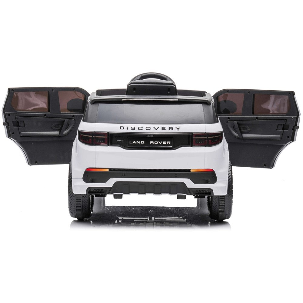 Chipolino masinuta electrica SUV Land Rover Discovery cu roti EVA 3-6 ani White