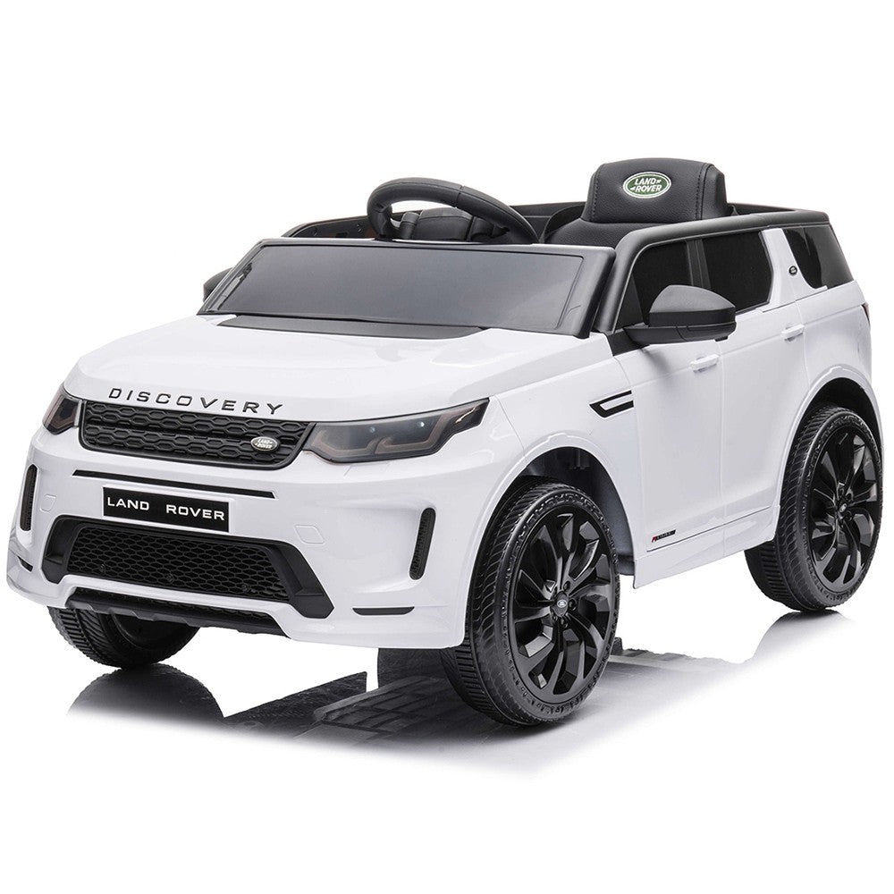 Chipolino masinuta electrica SUV Land Rover Discovery cu roti EVA 3-6 ani White