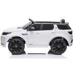 Chipolino masinuta electrica SUV Land Rover Discovery cu roti EVA 3-6 ani White