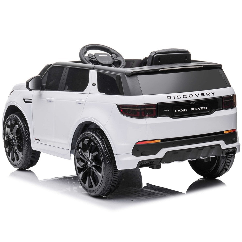Chipolino masinuta electrica SUV Land Rover Discovery cu roti EVA 3-6 ani White