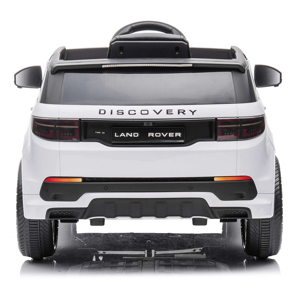 Chipolino masinuta electrica SUV Land Rover Discovery cu roti EVA 3-6 ani White