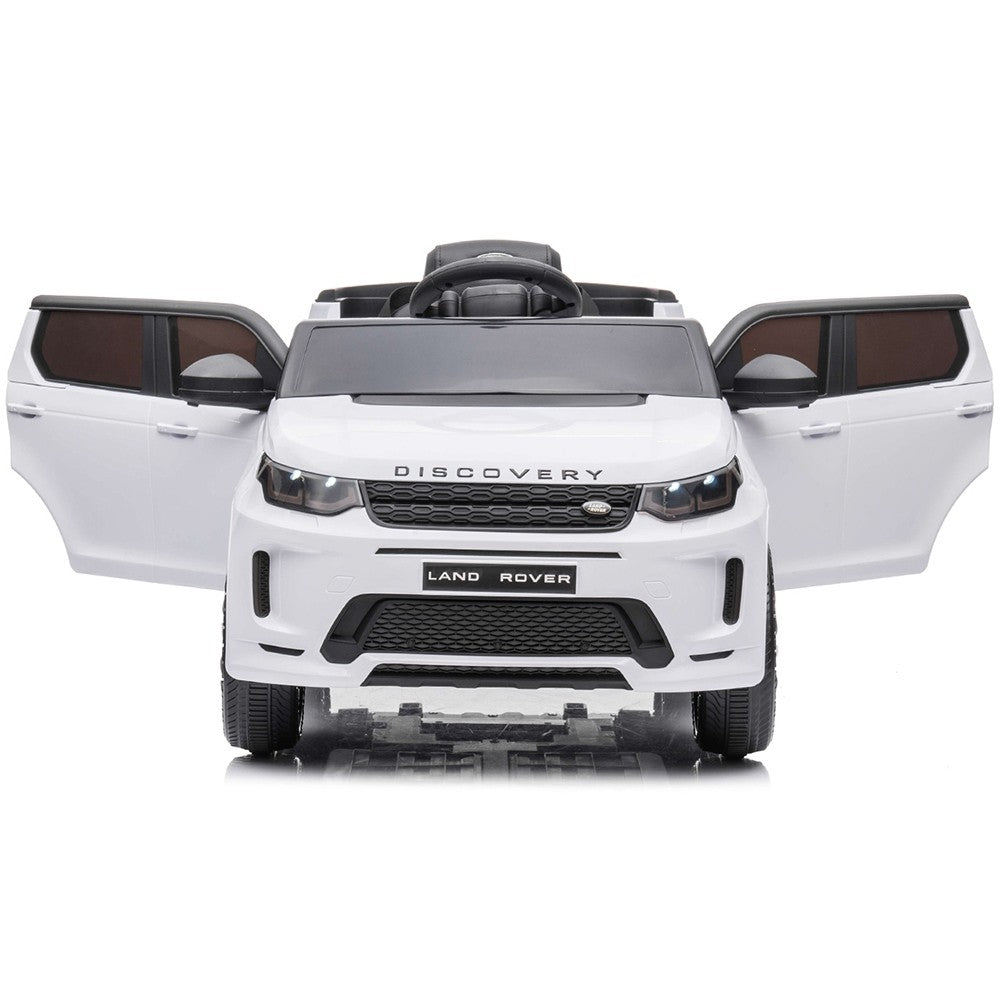 Chipolino masinuta electrica SUV Land Rover Discovery cu roti EVA 3-6 ani White