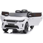 Chipolino masinuta electrica SUV Land Rover Discovery cu roti EVA 3-6 ani White