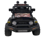 Chipolino masinuta electrica Toyota FJ Cruiser 3-8 ani Black Army
