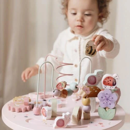 Little Dutch masuta din lemn FSC cu activitati 18m+ Fairy Garden