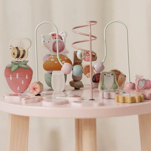 Little Dutch masuta din lemn FSC cu activitati 18m+ Fairy Garden