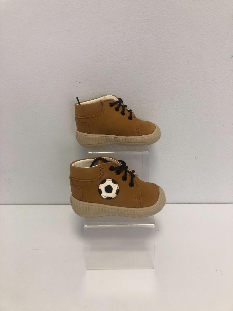 Maus pantofi baieti Primi Pasi 16-19, Minge Fotbal Camel K14 