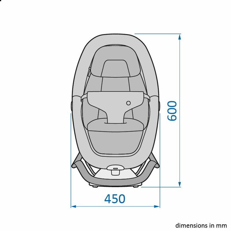 Maxi Cosi balansoar si fotoliu Dove Pro 0-15 kg Elegance Bronze