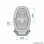 Maxi Cosi balansoar si fotoliu Dove Pro 0-15 kg Elegance Bronze