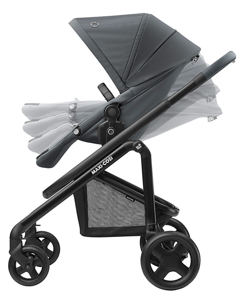 Maxi Cosi carucior 2in1 Lila Cp cu landou Oria 0m+ Essential Graphit