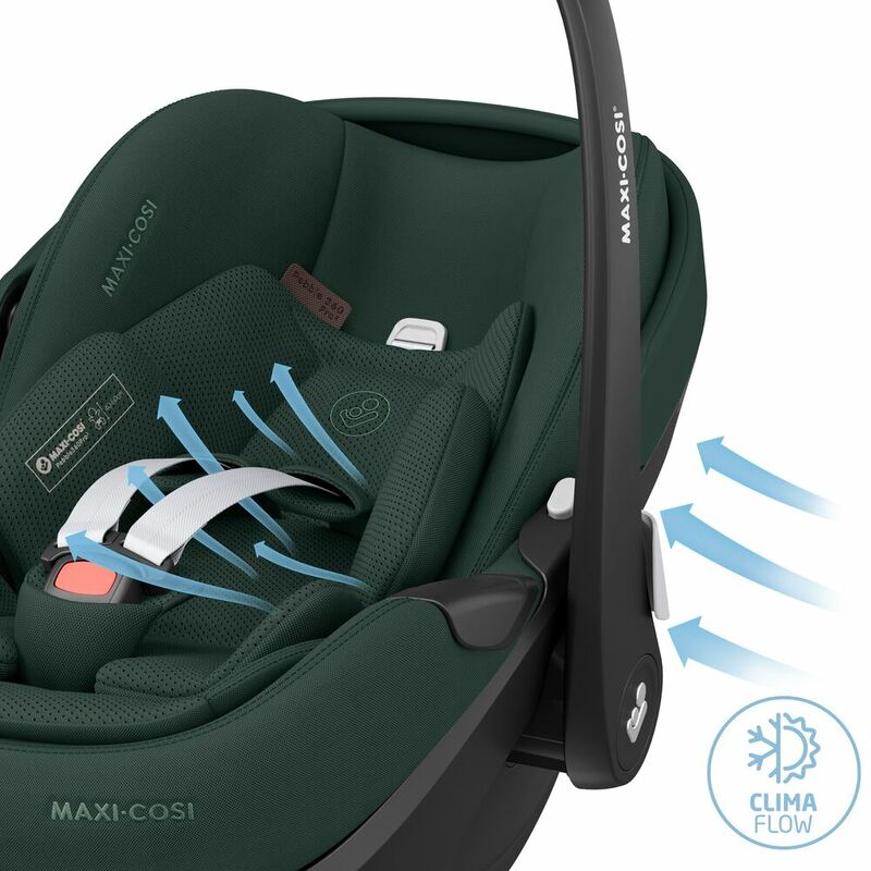 Maxi Cosi carucior 3in1 Oxford 0-22 kg + BAZA CADOU Twillic Green