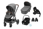 Maxi Cosi carucior 3in1 Oxford 0-22 kg + CADOU BAZA Select Grey-Black
