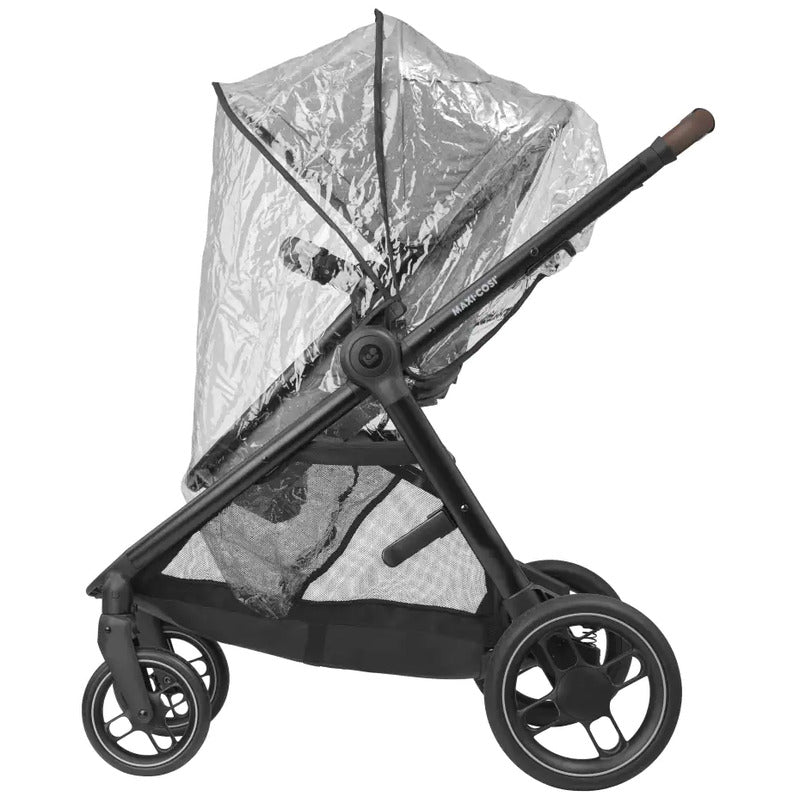 Maxi Cosi carucior 4in1 Zelia S Trio cu baza FamilyFix S i-Size 0m+ Grey