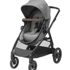 Maxi Cosi carucior 4in1 Zelia S Trio cu baza FamilyFix S i-Size 0m+ Grey