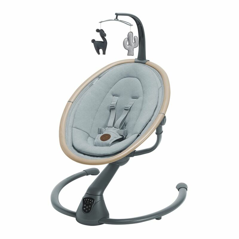 Maxi Cosi leagan electric Cassia ECO 360° smart 0-9 kg, Beyond Grey