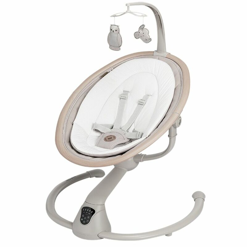 Maxi Cosi leagan electric Cassia ECO 360° smart 0-9 kg, Classic Beige