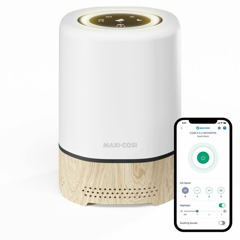 Maxi Cosi purificator de aer 3in1 cu conexiune WiFi 0m+ Alb