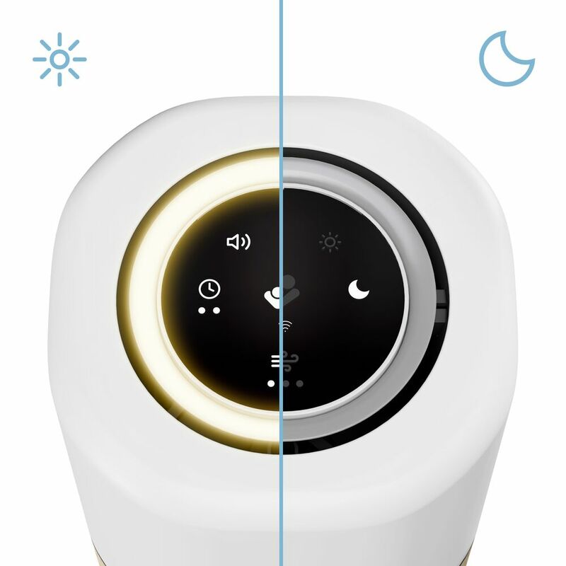 Maxi Cosi purificator de aer 3in1 cu conexiune WiFi 0m+ Alb