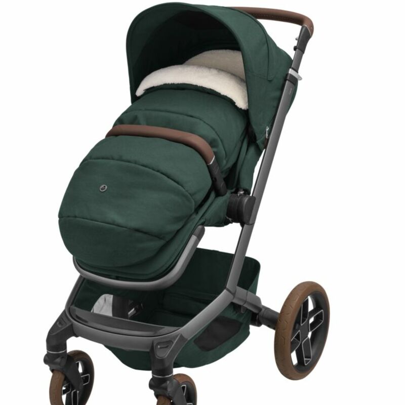 Maxi Cosi sac de iarna si protector 2in1 pentru carucior 0-3 ani Twillic Green