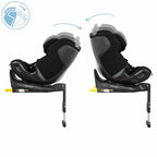 Maxi Cosi scaun auto isofix Emerald 360 Pro SlideTech G-Cell 40-150 cm Authentic Black