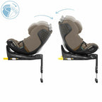Maxi Cosi scaun auto isofix Emerald 360 Pro SlideTech G-Cell 40-150 cm Authentic Truffle