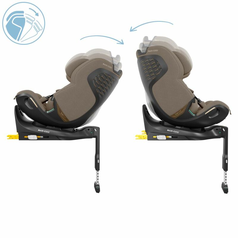 Maxi Cosi scaun auto isofix Emerald 360 Pro SlideTech G-Cell 40-150 cm Authentic Truffle