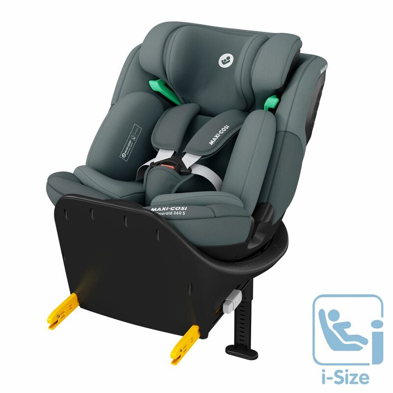 Maxi Cosi scaun auto isofix Emerald 360 S i-Size pentru 40-150 cm Tonal Graphite Imagine principală a produsului