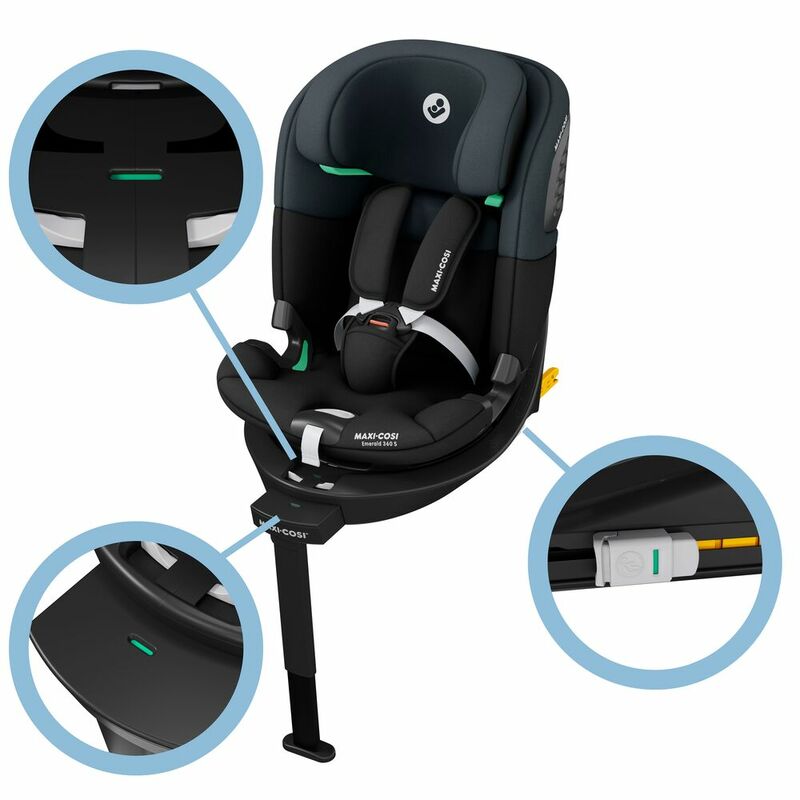 Maxi Cosi scaun auto isofix Emerald 360 S i-Size pentru 40-150 cm 