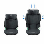 Maxi Cosi scaun auto Kore Pro i-Size 15-36 kg Authentic Graphite