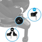Maxi Cosi scaun auto Mica 360° Pro SlideTech&Eco 40-105 cm Authentic Black