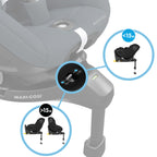 Maxi Cosi scaun auto Mica 360° Pro SlideTech&Eco 40-105 cm Authentic Graphite