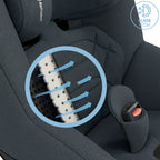 Maxi Cosi scaun auto Mica 360° Pro SlideTech&Eco 40-105 cm Authentic Graphite