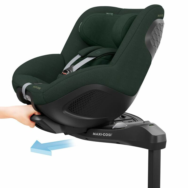 Maxi Cosi scaun auto Mica 360° Pro SlideTech&Eco 40-105 cm Authentic Green Imagine secundară a produsului