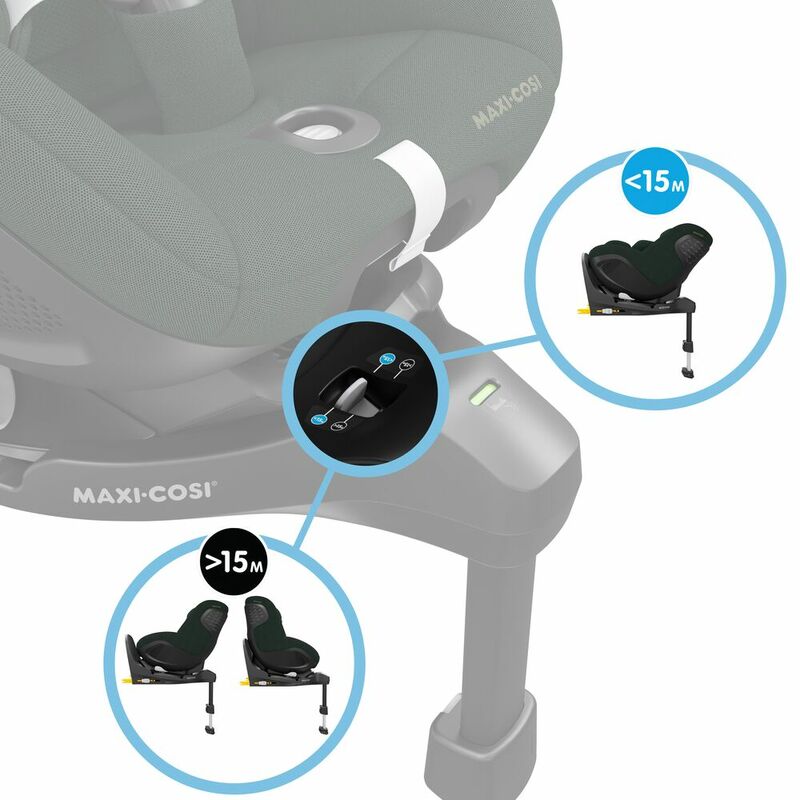 Maxi Cosi scaun auto Mica 360° Pro SlideTech&Eco 40-105 cm Authentic Green