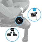 Maxi Cosi scaun auto Mica 360° Pro SlideTech&Eco 40-105 cm Authentic Grey