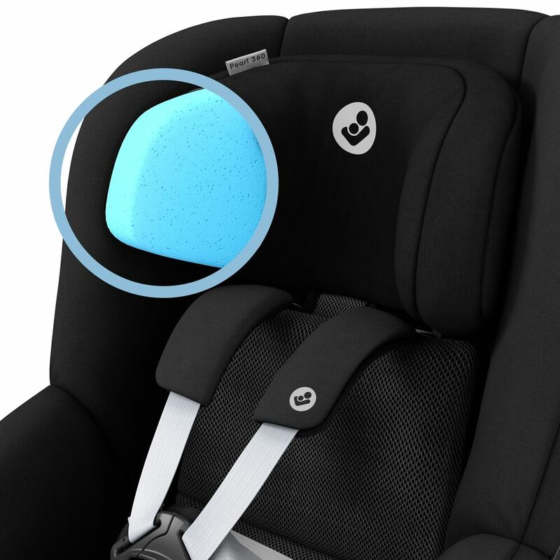 Maxi Cosi scaun auto Pearl 360 pentru 61-105 cm Authentic Black