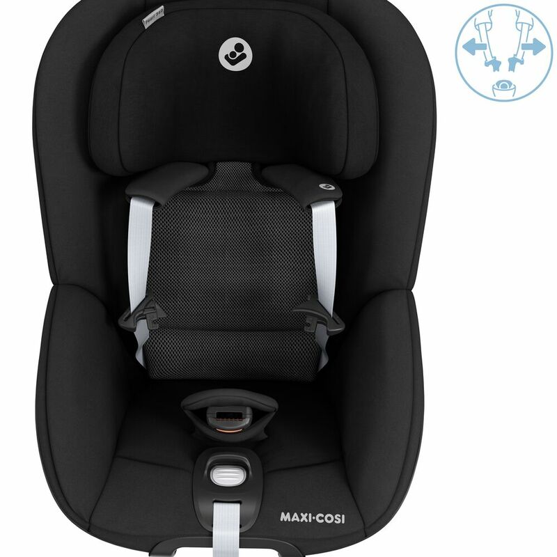 Maxi Cosi scaun auto Pearl 360 pentru 61-105 cm Authentic Black