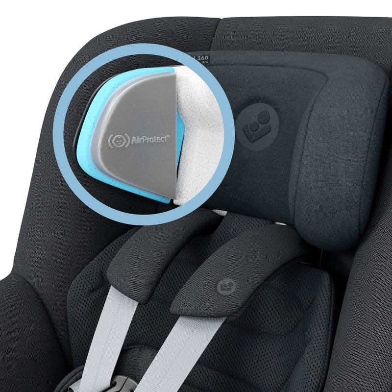 Maxi Cosi scaun auto Pearl 360 Pro SlideTech 61-105 cm Authentic Graphite