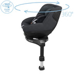Maxi Cosi scaun auto Pearl 360 Pro SlideTech 61-105 cm Authentic Graphite
