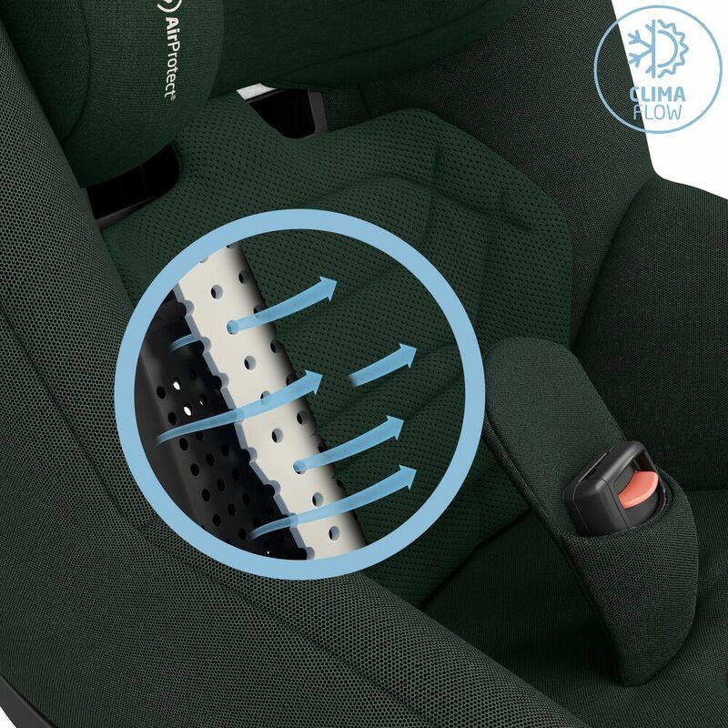 Maxi Cosi scaun auto Pearl 360 Pro SlideTech 61-105 cm Authentic Green