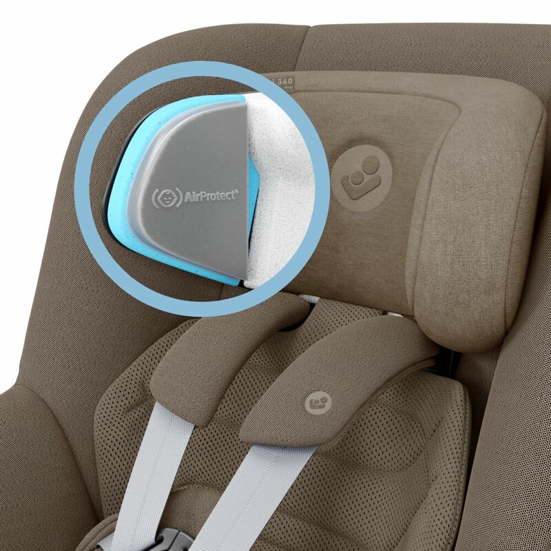 Maxi Cosi scaun auto Pearl 360 Pro SlideTech 61-105 cm Authentic Truffle