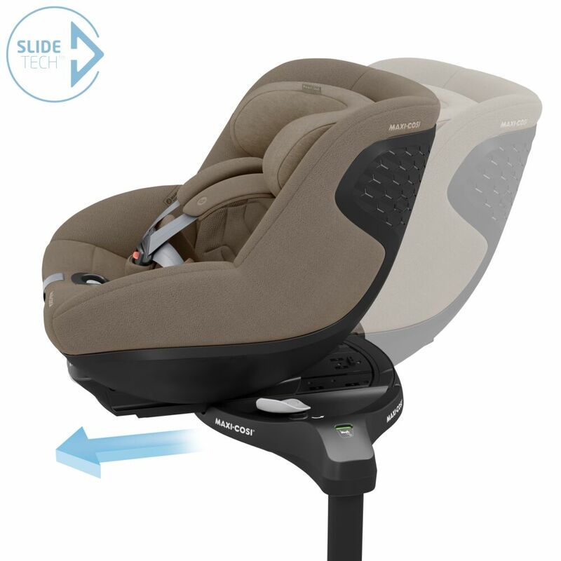 Maxi Cosi scaun auto Pearl 360 Pro SlideTech 61-105 cm Authentic Truffle