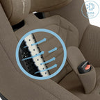 Maxi Cosi scaun auto Pearl 360 Pro SlideTech 61-105 cm Authentic Truffle