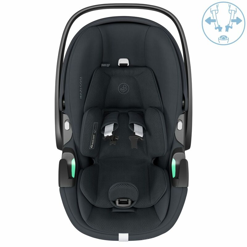 Maxi Cosi scaun auto Pebble 360 Pro2 SlideTech&EcoCare 40-87 cm Essential Graphite