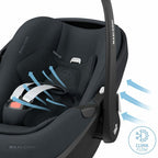 Maxi Cosi scaun auto Pebble 360 Pro2 SlideTech&EcoCare 40-87 cm Essential Graphite