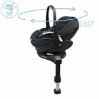 Maxi Cosi scaun auto Pebble 360 Pro2 SlideTech&EcoCare 40-87 cm Essential Graphite