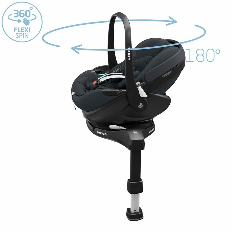 Maxi Cosi scaun auto Pebble 360 Pro2 SlideTech&EcoCare 40-87 cm Essential Graphite